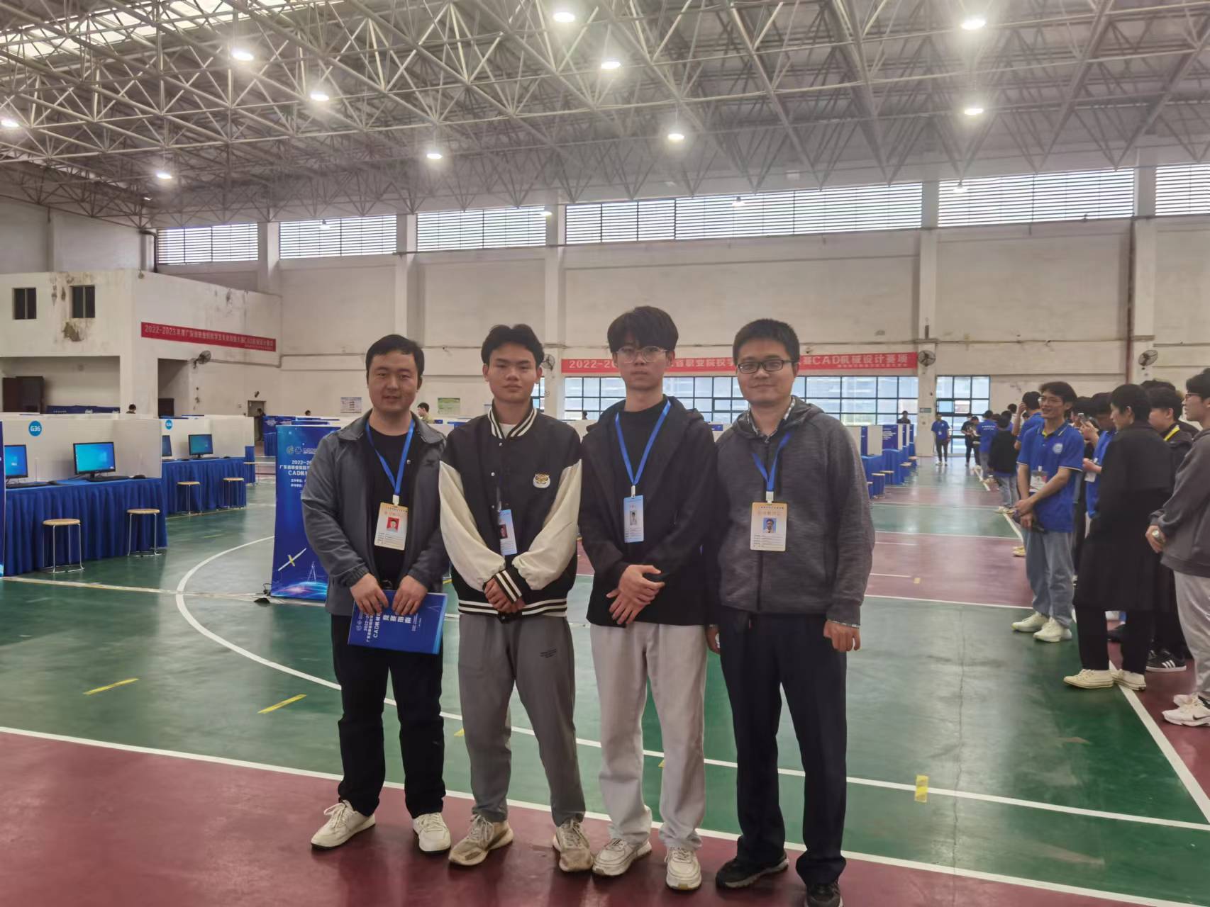 杨俊平、许嘉胜获2023年广东省职业院校学生技能竞赛CAD机械设计赛项一等奖